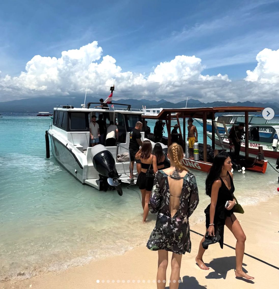 Lachie island hopping in Bali
