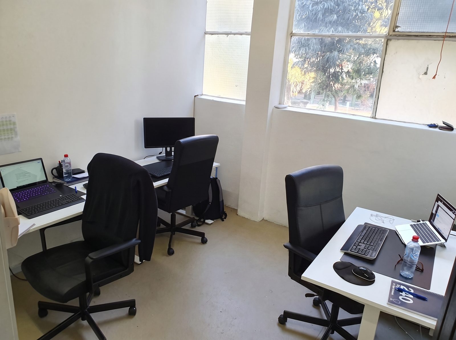 Lachie's first small office